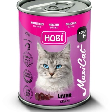 Hobi Maxicat Ciğerli Kedi Konserve 400 g