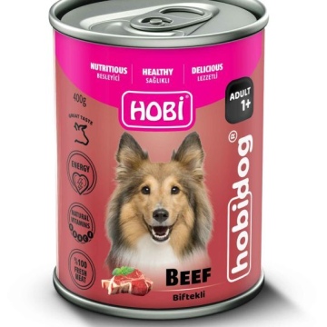 Hobidog Biftekli Köpek Konserve 400 g
