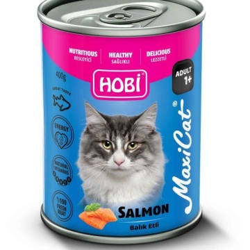 Hobi Maxicat Somonlu Kedi Konserve 400 Gr