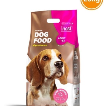 Hobidog Kuzu Etli Köpek Maması 